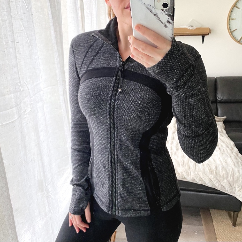 Lululemon Define Jacket Black & Grey